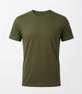 Bisiklet Yaka T-Shirt - Haki
