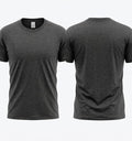 Bisiklet Yaka T-Shirt - Antrasit Melanj